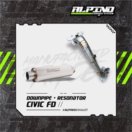 Alpino Downpipe Civic FD1 Civic FB - Resonator