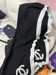 清屋 chanel 羊絨圍巾