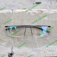 frame kacamata pria Sport Porsche Design Titanium kacamata minus baca