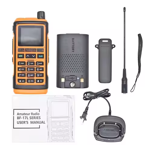 NEW UV-17L Double-segment Double-display Walkie-talkie Intercom Civilian Handset Self-driving Tour 1