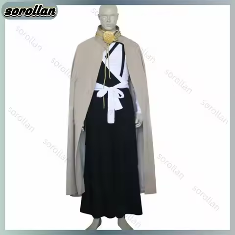 New Bleach Kurosaki Ichigo Men's Execution Ground Cosplay Costume For Halloween,Party,Musical Other