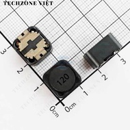 [5 Pieces]- SMD Paste Inductor CDRH127 1280-120 12uH 7.5A TechZone Viet