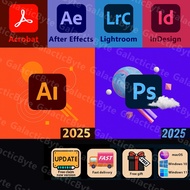 🔥👑Adobe2026~2025 Photoshop Illustrator InDesign Lightroom Acrobat Premiere(windows/Mac)