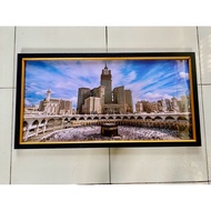 Wall Decoration plus Frame size; 50cm x 100cm Mecca Medina Printed Poster