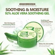 Aloe Vera 92% Original Glowing Facial Moisturizer/Facial Skin Rejuvenation Aloe Vera Peeling Gel Soothing