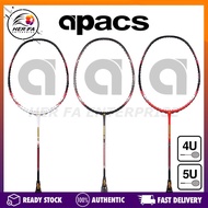APACS Versus 35 4U/5U 35LBS Max Tension 100%ORIGINAL White / Black / Red Racket Badminton Racquet
