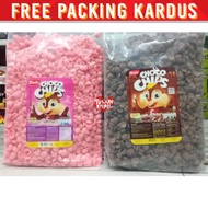 SNACK KILOAN KOKO KRUNCH CRUNCH CHOCO CHIPS STRAWBERRY SIMBA 1 KG GRAM MAKANAN RINGAN CAMILAN JAJANA