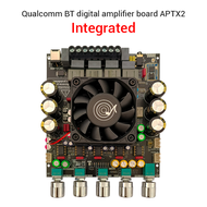 ZK-APTX2 แท้ แอมป์จิ๋ว 2.1 200W*2+400W DC 15-40v ชิปบลูทูธ QCC3034+TPA3223 รองรับการติดตั้ง ZK-AMP แ