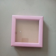 Basic scrapbook frame 15x15 / pink frame