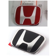 HONDA EMBLEM LOGO H CIVIC 1.7 ES / ET GRILL RS RX FACELIFT ES9 Honda Merah car sticker