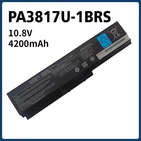 10.8V 4200mAh Laptop Batteries PA3817U-1BRS PA3817-1BAS PA3817-1BRS for Toshiba Satellite A655 A660 