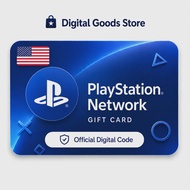 PlayStation Network US Gift Card 10/20/25/50/60/100 USD | Digital Code | Instant Delivery