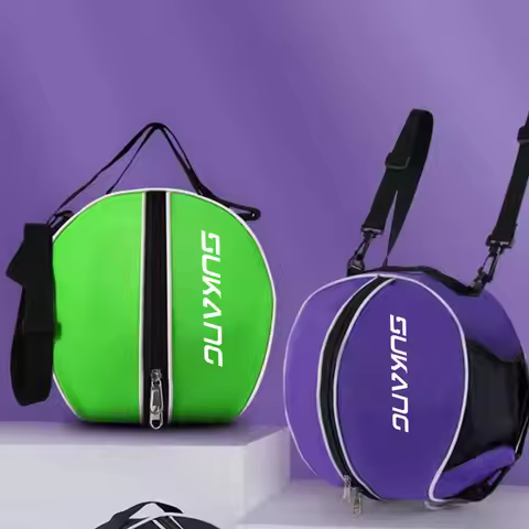 Basketball Bag Storage Bag Sports Training Backpack Basketball Net Pocket Football Single and Double