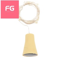 1PCS Solar 2M LED Cork Shaped 20 LED Night Fairy String Light Kork Solarbetrieben Licht Wine Bottle 