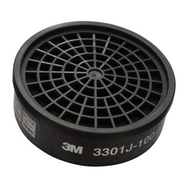 ตลับกรองไอระเหยสารตัวทำละลาย ดำ 3M 3301J-100