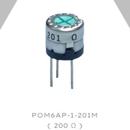 Murata Trimpot 200Ω 201M POM6AP-1-201M (10 Pieces) | Trimmer Potentiometer Variable Resistor VR Japa