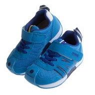 童鞋/ 日本IFME海洋藍流線透氣兒童機能運動鞋(15~19公分)  P7E566B