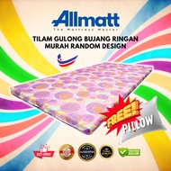 ALLMATT Single Mattress Foam Tilam Gulong Bujang Stok Kilang Senang Lipat Tilam Tebal Random Design