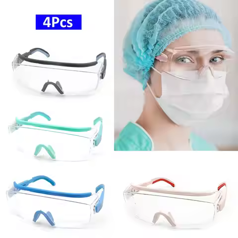 Surgery Goggles Blocking UV Safety Glasses CE Ansi Z87 Personal Full Protection Anti Fog Splash Lab 