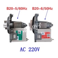 AC220V B20-5(60HZ) PX2026-1（60HZ） B20-6（50HZ）Untuk bahagian motor pam saliran mesin basuh