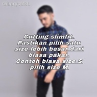 【NEW】✑[PREMIUM] Kemeja Batik Songket Digital Slim Fit EXCLUSIVE Baju batik lelaki baju batik lelaki kemeja batik Batik S