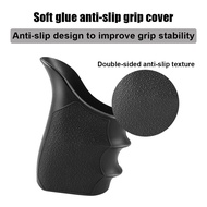 Handgun Handle COVER Anti-Slip Rubber Grip Pistol Protection For Glock 17