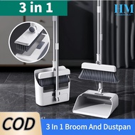Household Three In One Broom With Stand And Dustpan Combination Set And Dustpan Set Long Handle Broo