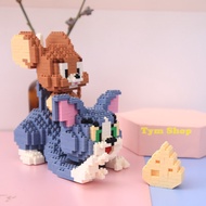(CÓ SẴN) Đồ chơi xếp hình Le go tom and jerry ( Tom và jerry ) lắp ráp nanoblock cho bé Mẫu HC MAGIC