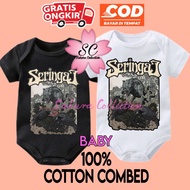 SC baby clothes jumper baby kids short Band SERINGAI BAND METAL ROCK logo writing age 0 1 2 3 4 5 6 