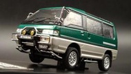 [經典車坊] 1:43 Mitsubishi Delica 4WD 4x4 L300 1/43 三菱 得利卡 綠視界