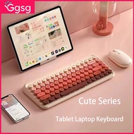 【SG】BOW Tablet Laptop Keyboard Wireless Bluetooth 5.0/3.0+2.4g USB Keyboard And Mouse Set Dual-Mode 