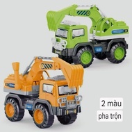 Giant Dump Truck 03 – Large Truck Model Toy, Big Wheels, Sturdy, Can Carry Things