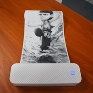 Imprimante Thermique Wireless Bluetooth A4 Printer for Mobile Phone Pocket Portable Mini Photo Tatto