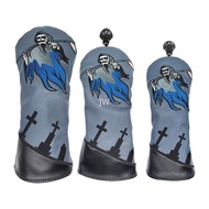 [In Stock] Feitian Ghost Golf Club Cover Wooden Club Cover Golf Head Cover Club Head Protective Cove