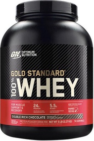 Optimum Nutrition - 金裝乳清蛋白粉 5磅 - 特濃朱古力