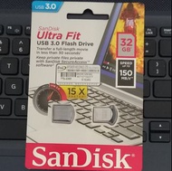 Sandisk 32GB Ultra Fit USB3.0 Flash Drive CZ43 記憶棒