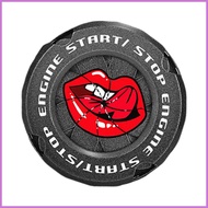 Start Engine Button Cover Rotary Engine Cover Push to Start Ignition Button Trim Car Accessories Int