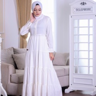 fee fashion gamis rayon viscose premium susun polos gamis terbaru 2022 gamis murah gamis kondangan