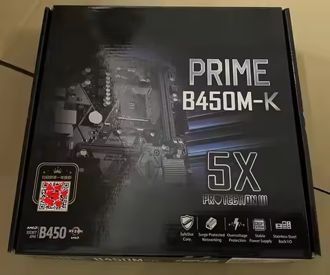 NEW FOR Asus B450M-K Motherboard with Ryzen 5600G