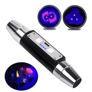 Shortwave 254nm UVC & Longwave 365nm 395nm UVA LED Flashlight, Yooperlites Fluorescent Minerals Phos