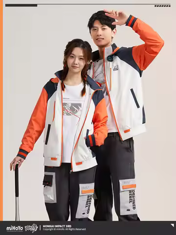 Official Honkai Impact 3 Sports Sweatshirt Game Kiana Kaslana Cosplay Hoodie Jacket Fashion Coat Hal