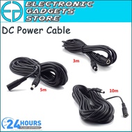 3/5/10 12V DC Extension Cable 5.5mm*2.1mm Male Female Power Cord Cable Suitable For EZVIZ C3W C4W NV