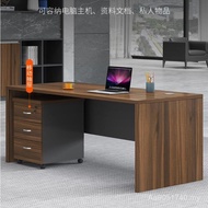 1.6m Desk/1.4 Large Workbench 1.2m Board Style Supervisor Table Simple 1.8 Boss Table// Modern Manag