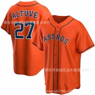 Fast ShippingHouston Astros Houston Astros Jersey No. 27 Altuve Sports Baseball Uniform Men