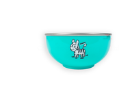 Chén inox cách nhiệt 02 lớp Zebra nhiều màu - 124002/124004