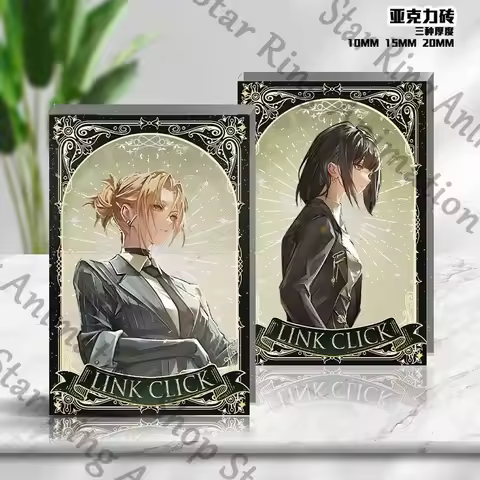 Link Click Lucas Charles Qiao Ling vein Anime Acrylic Brick Standing Board High Transmittance Cospal