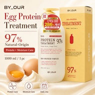 BYOUR Egg Protein Hair Pack Treatment 1000ml 1pc / 2pcs – 5 Protein Complex, Moisture & Nutrition Ca