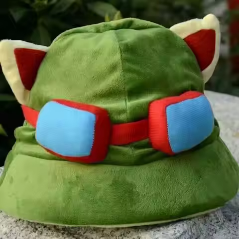 Armored Turtle Hat League of Legends Game LOL peripheral hat Armored Teemo cotton hat anime peripher