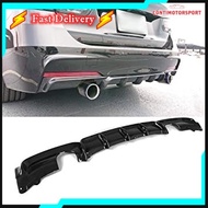 BMW 3 SERIES F30 M PERFORMANCE REAR DIFFUSER LIP DOUBLE 2 OUT 2 ESHAUST 2 HOLE 320 330 BMW ACCESSORI