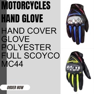 MOTORCYCLES HAND COVER GLOVES POLYESTER FULL SCOYCO MC44/ SCOYCO MOTOR RIDING FULL GLOVES OUTDOOR